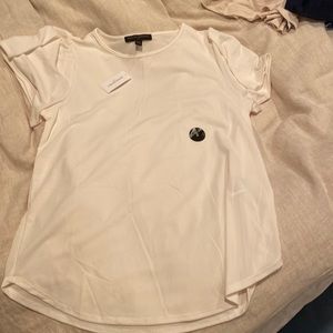 Banana Republic Flutter Sleeve Blouse